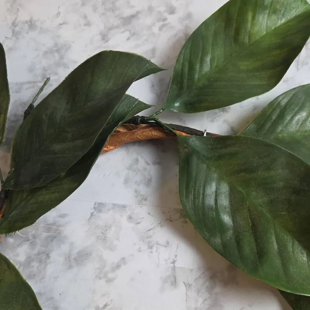 Door Wreath Faux Leaves‎